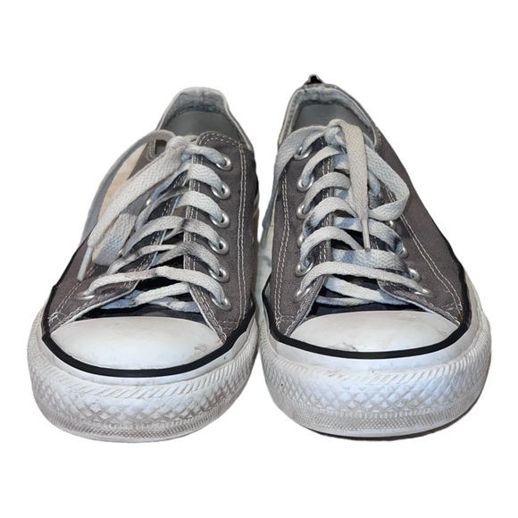 CONVERSE All Star Chuck Taylor Womens Gray Canvas Lace Up Sneakers Sz 7 - Picture 3 of 9